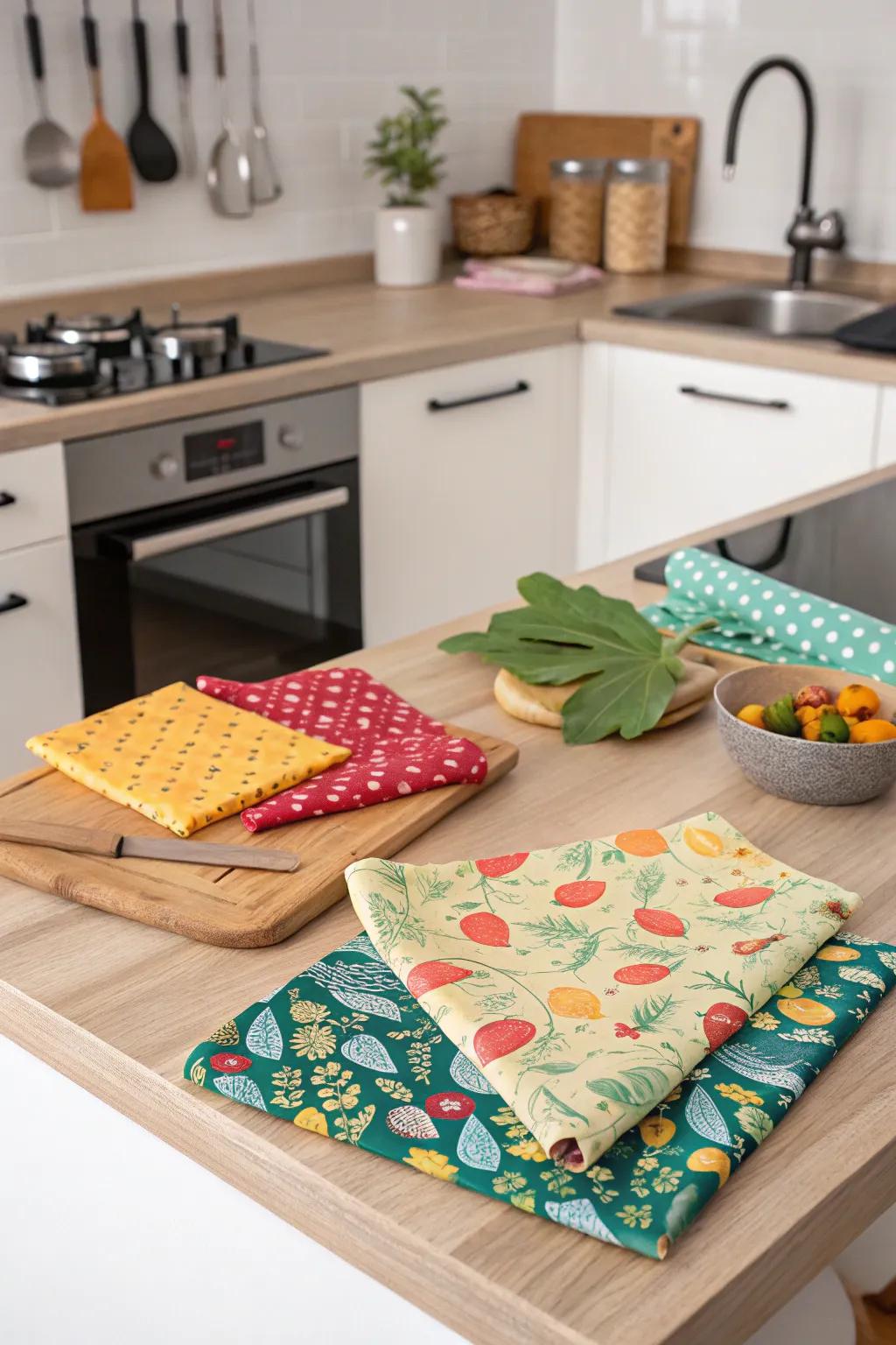Eco-conscious beeswax wraps for sustainable cooking area solutions.