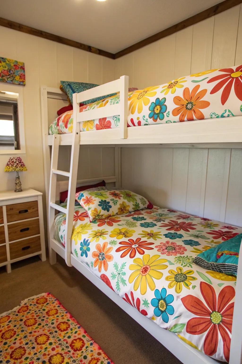 Invigorate your area with playful designs.