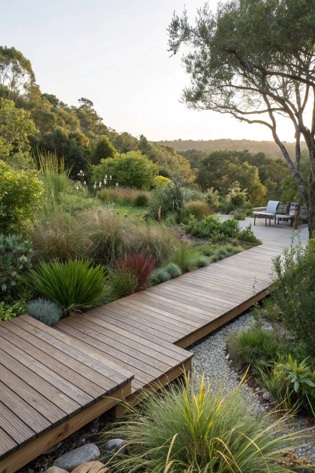An eco-affable deck is both beauteous and sustainable.