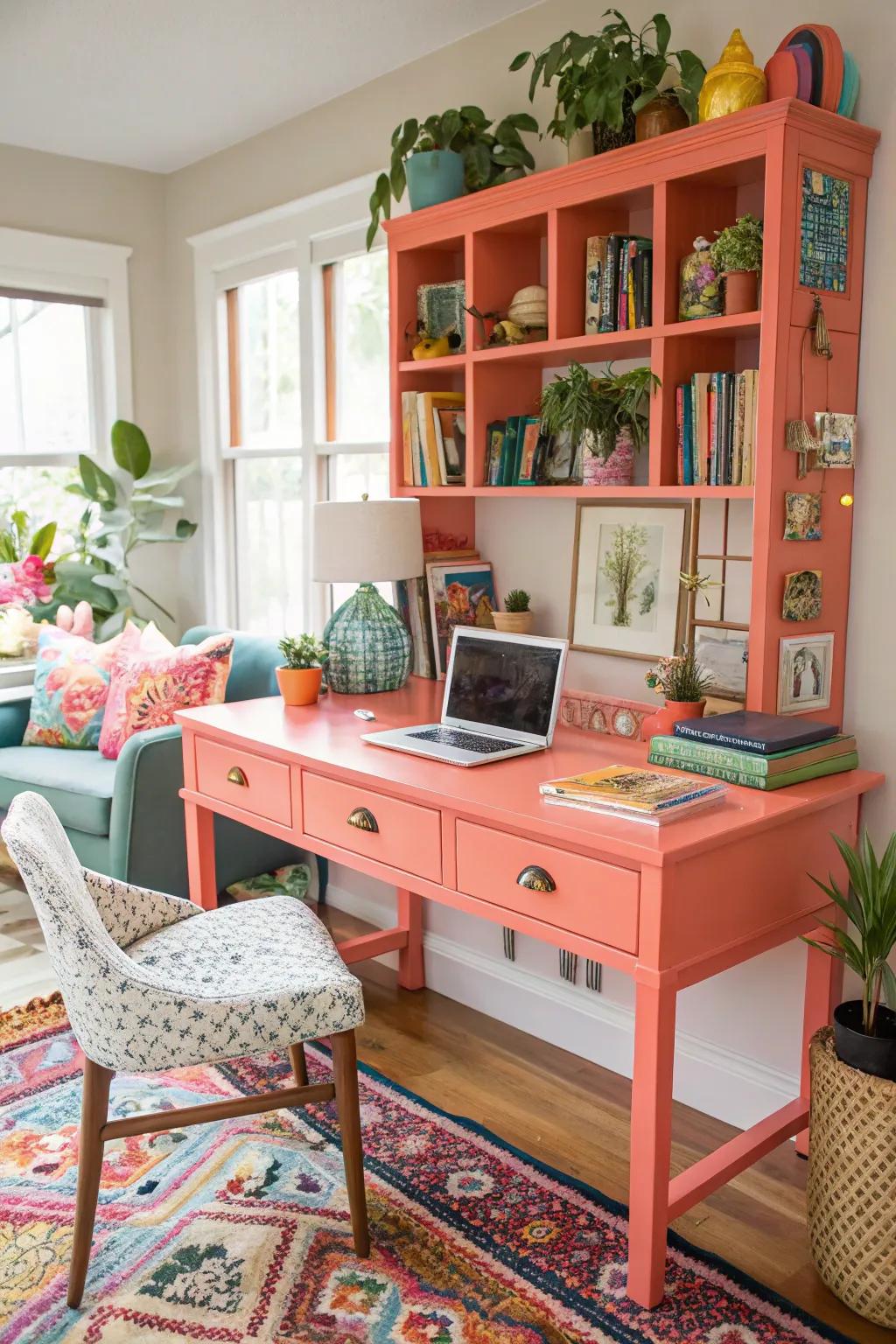 Sunset desks bring vibrancy and energy to your space.