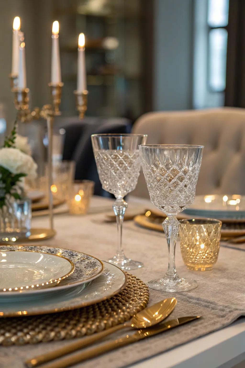 Clear and sparkling details for a polished sparkle.