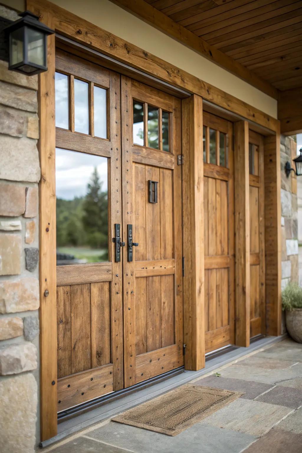 Eco-aware doors that combine sustainability with style.