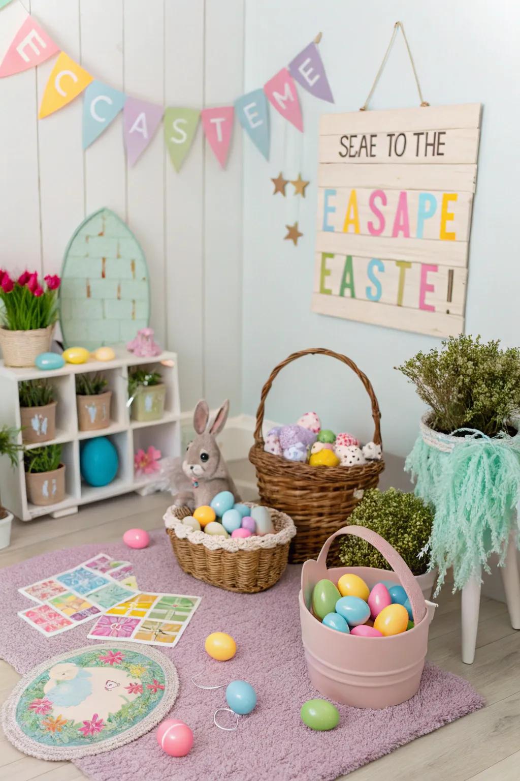 Savor an adventurous Easter with a themed escape den.