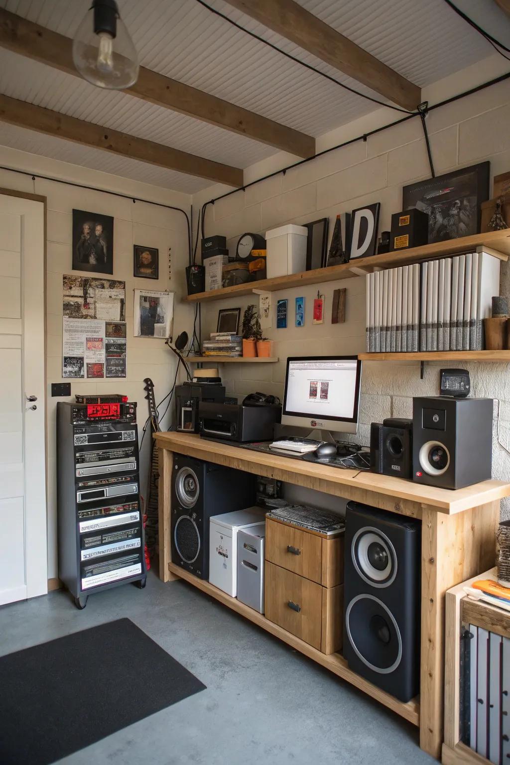 Elevate your workspace through a superior audio setup.