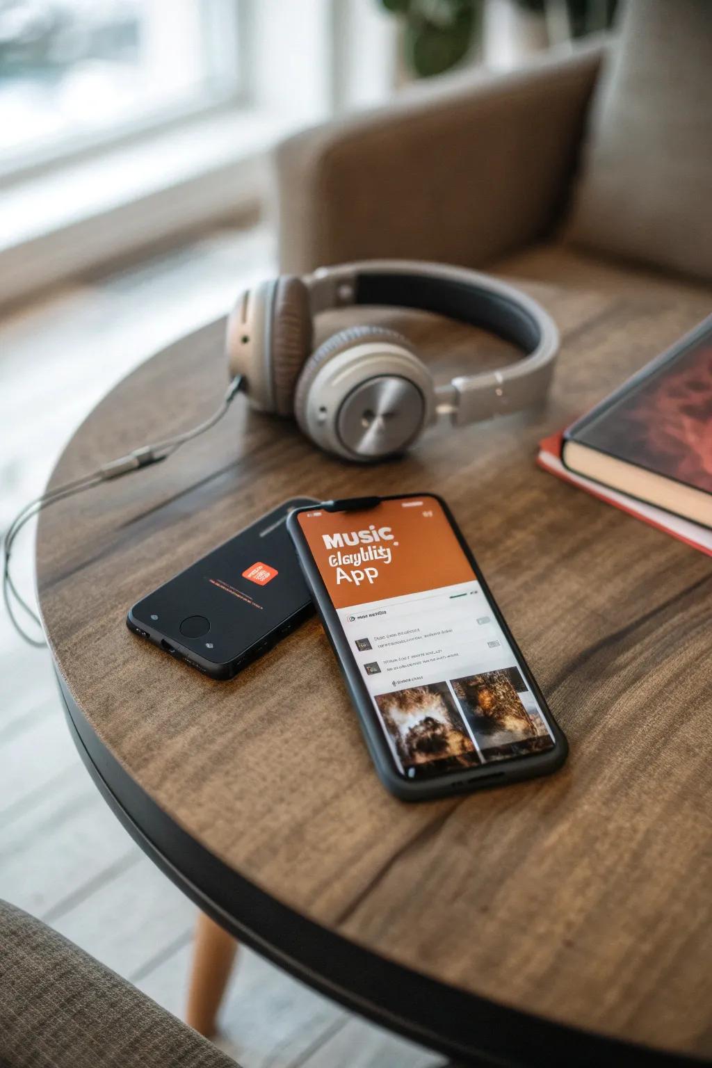 Set the mood with a custom audio selection.