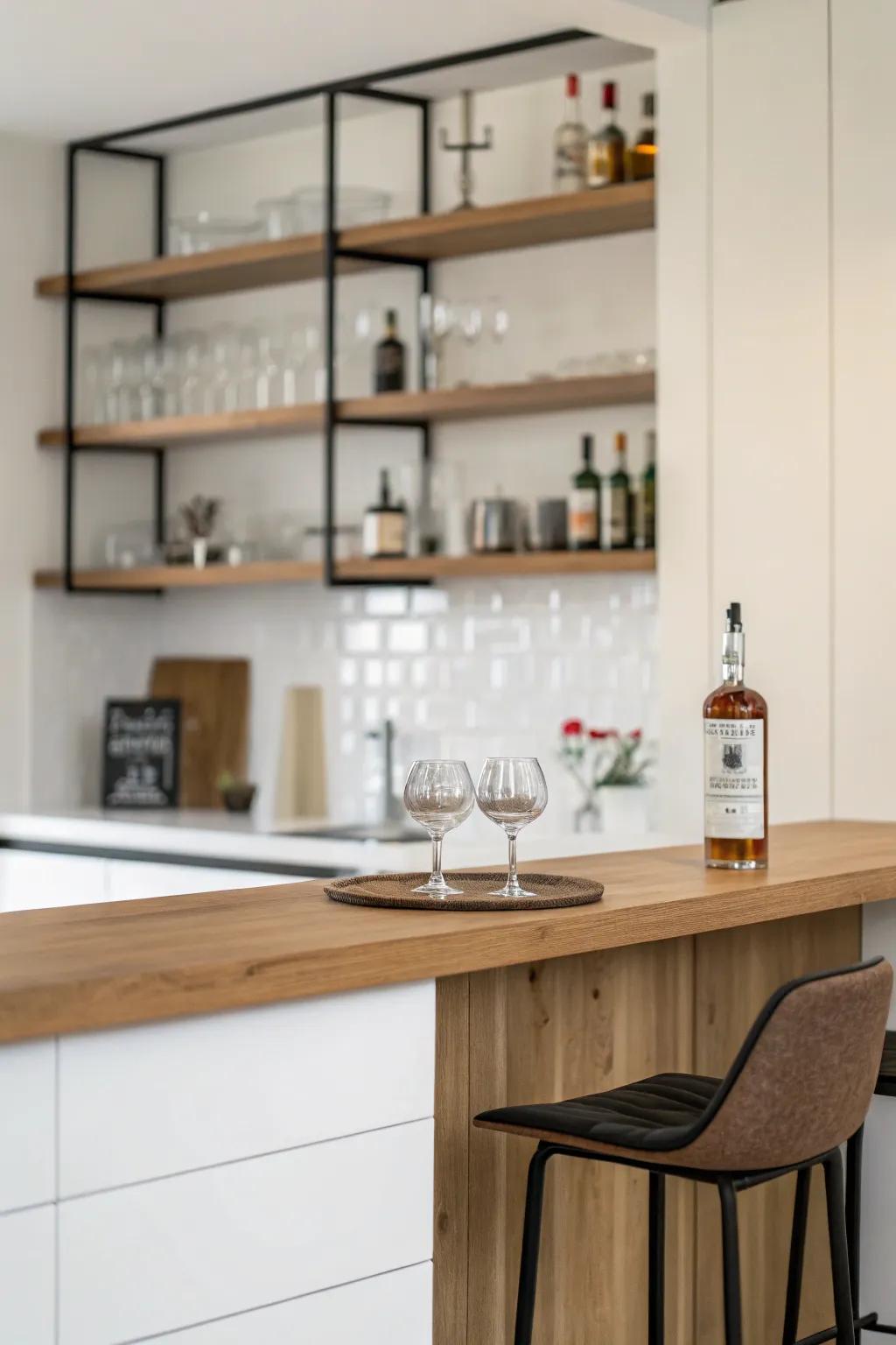 Simplicity and style go together in minimalist design.