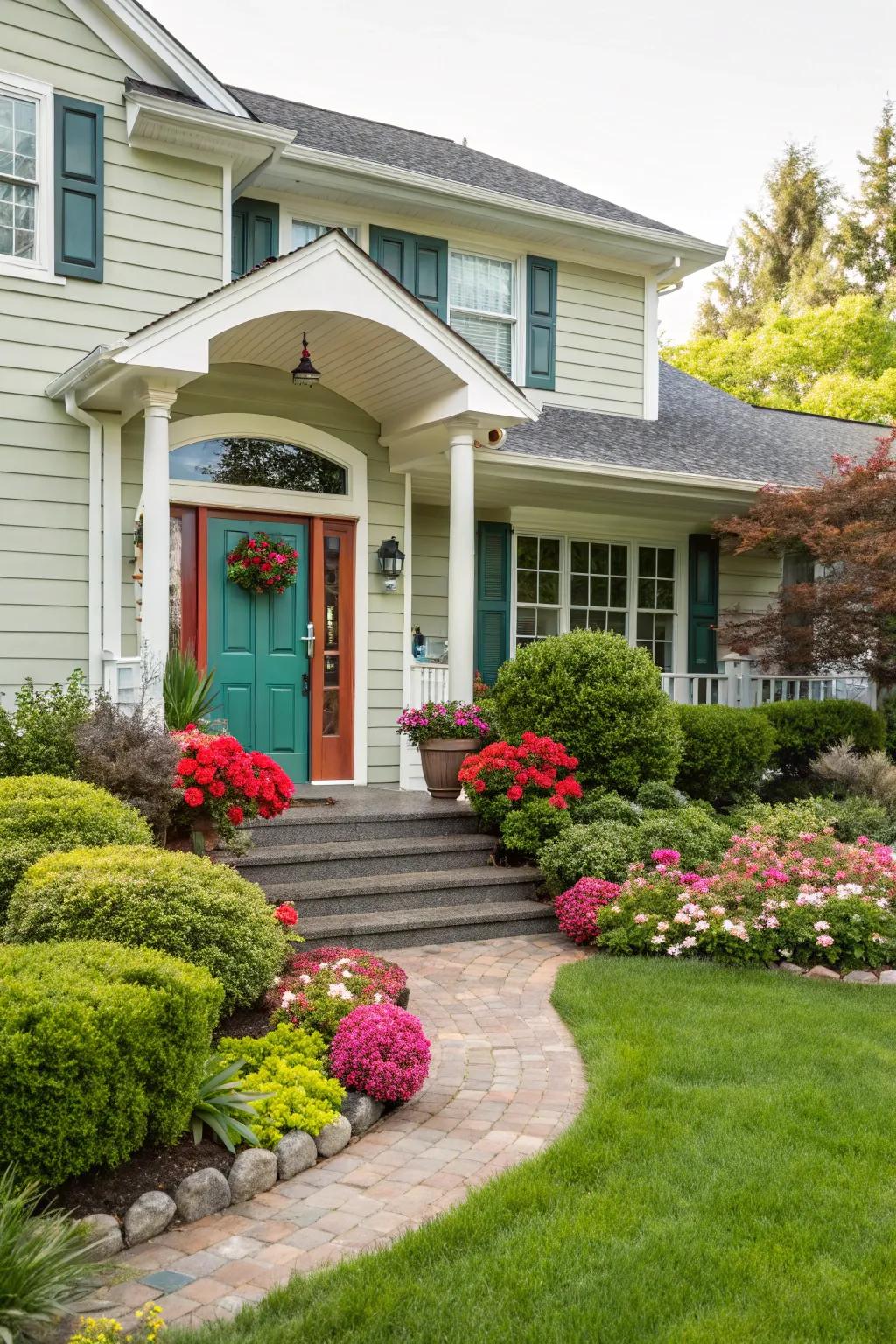 A welcoming entryway that boosts first impression.
