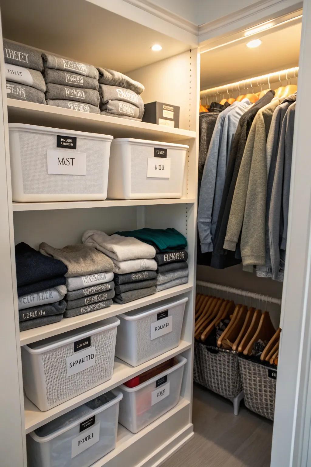 Labels help you find things.