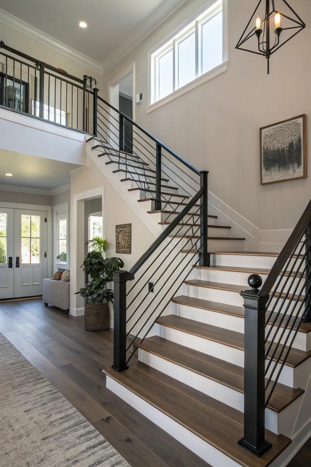 Monochrome tones create a cohesive and seamless look.