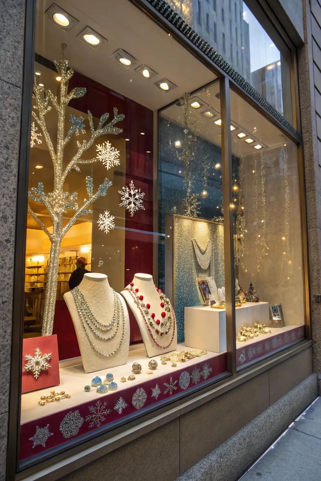 Window exhibits establish a powerful preliminary impression.