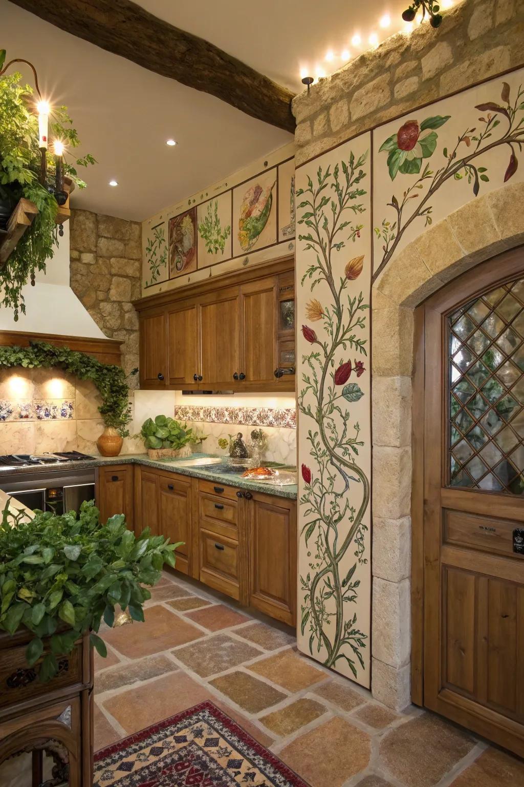 Earth-inspired trims offer a serene, outdoor feel.