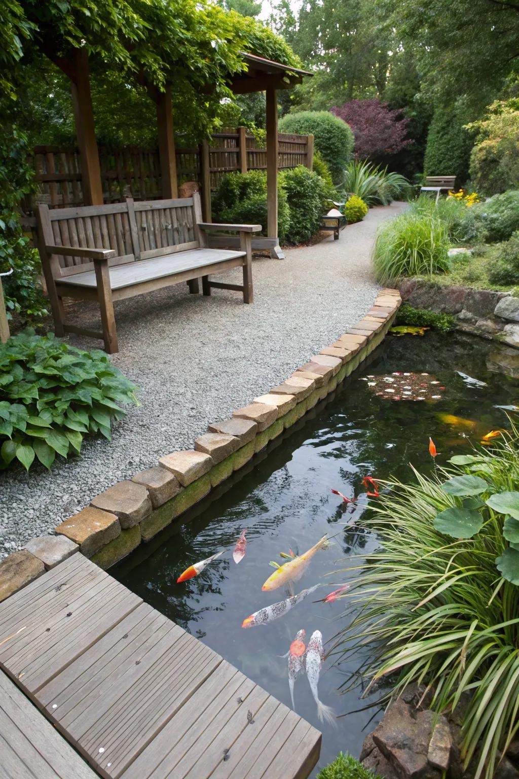 Routes and lounging precincts fashion inviting expanses bordering the haven.