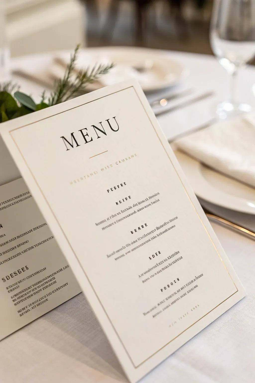 Streamlined layouts focus on elegance and essential elements.