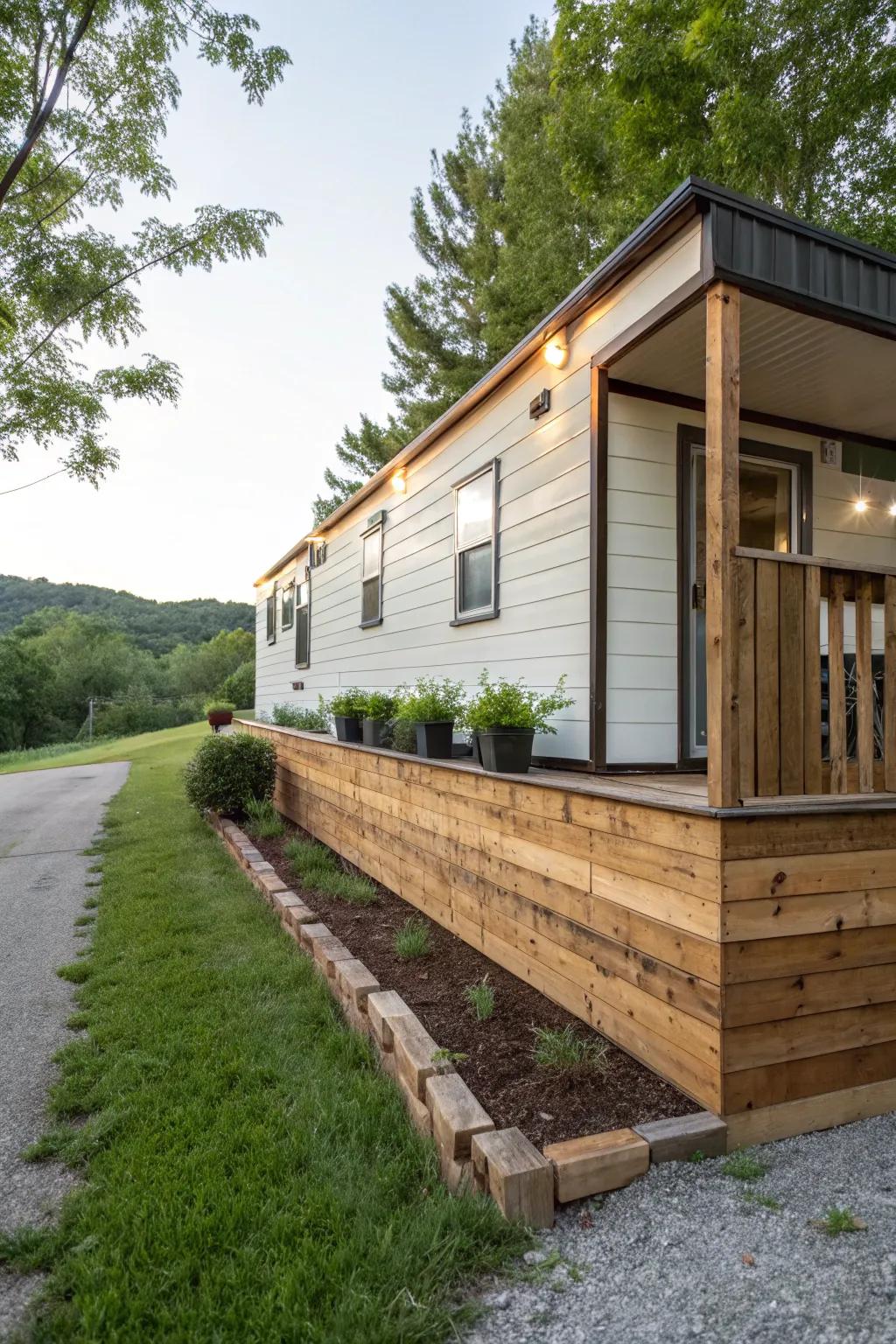Reclaimed resources inject sustainability and persona into baseboards.