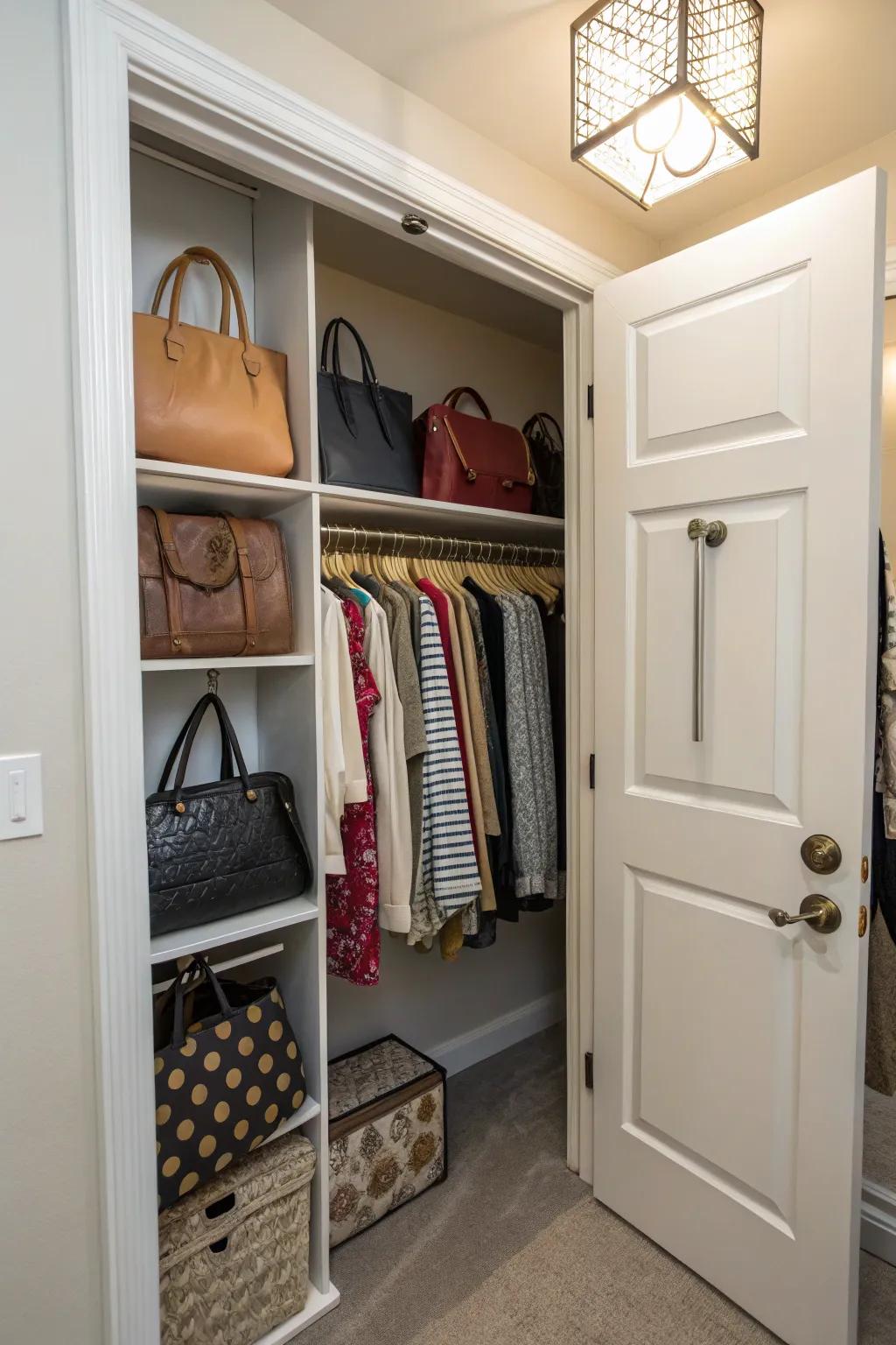 Concealed snares furnish supplemental suspending area surreptitiously.