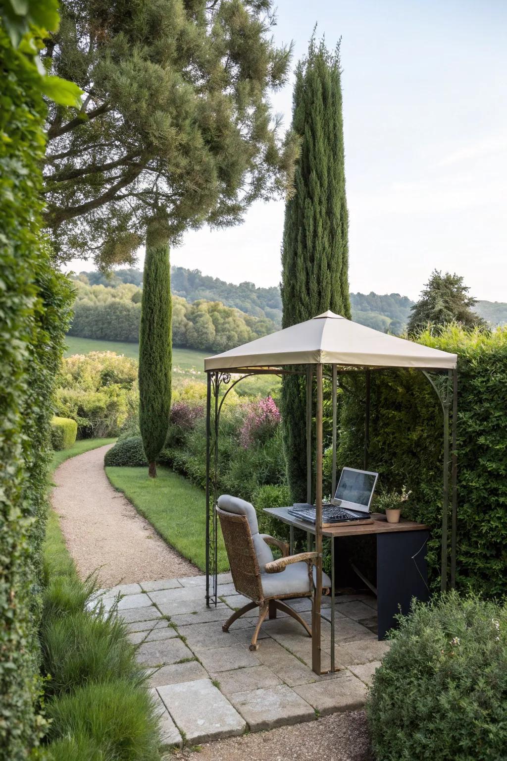 Quiet zones offer a peaceful space for focused work.