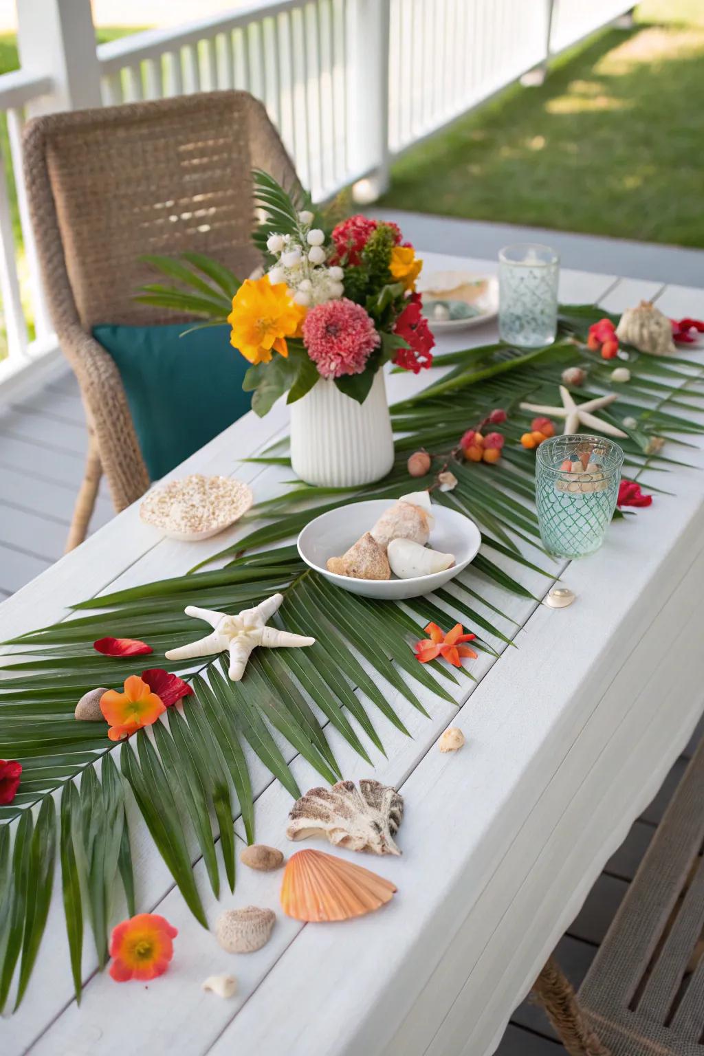 Periodic components preserve frond table centerpieces as current and pertinent.