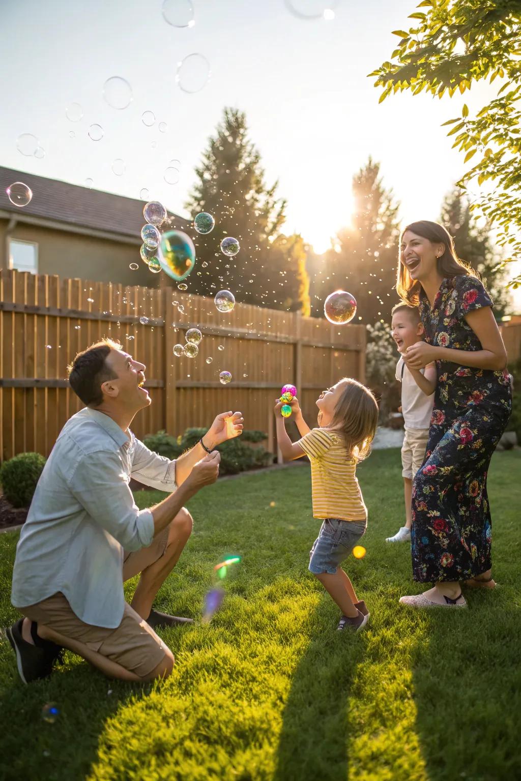 Immortalize the magic of childhood using playful air spheres.