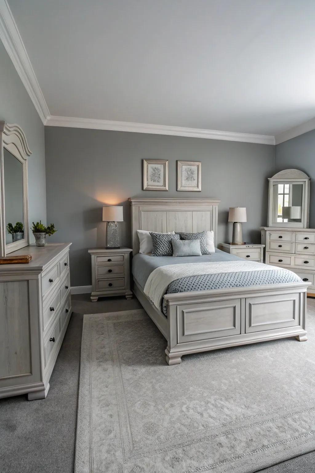 Symmetrical design enhances harmony.