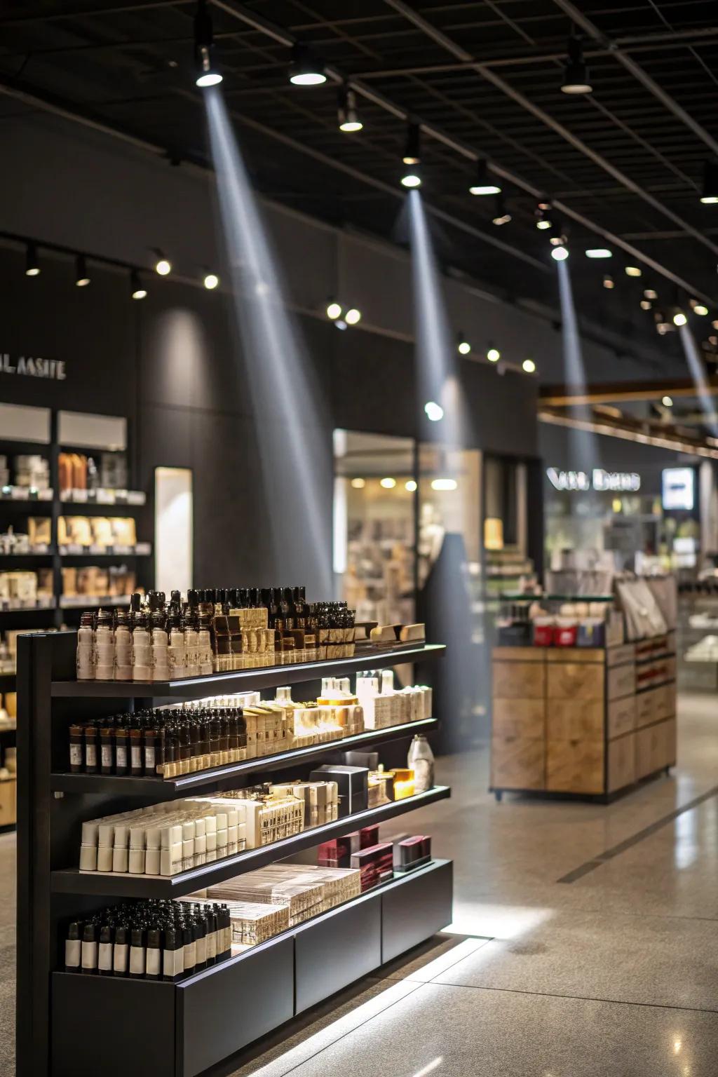 Aimable beacons enhancing textures and elements.