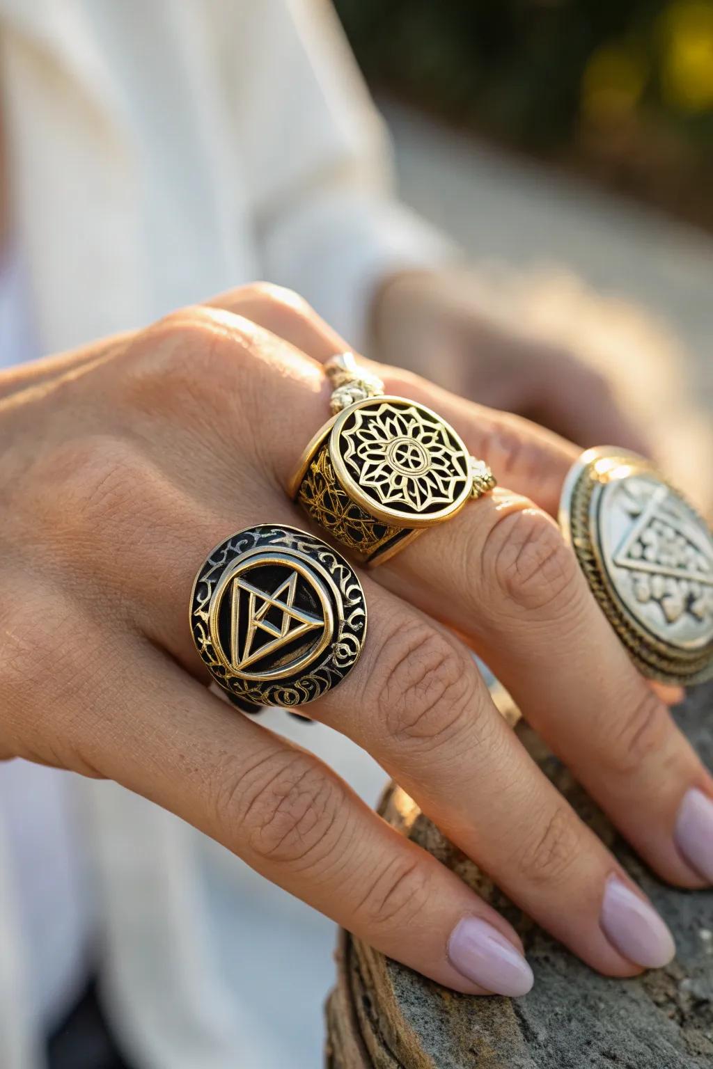 Finger Adornments with Cultural and Symbolic Meaning