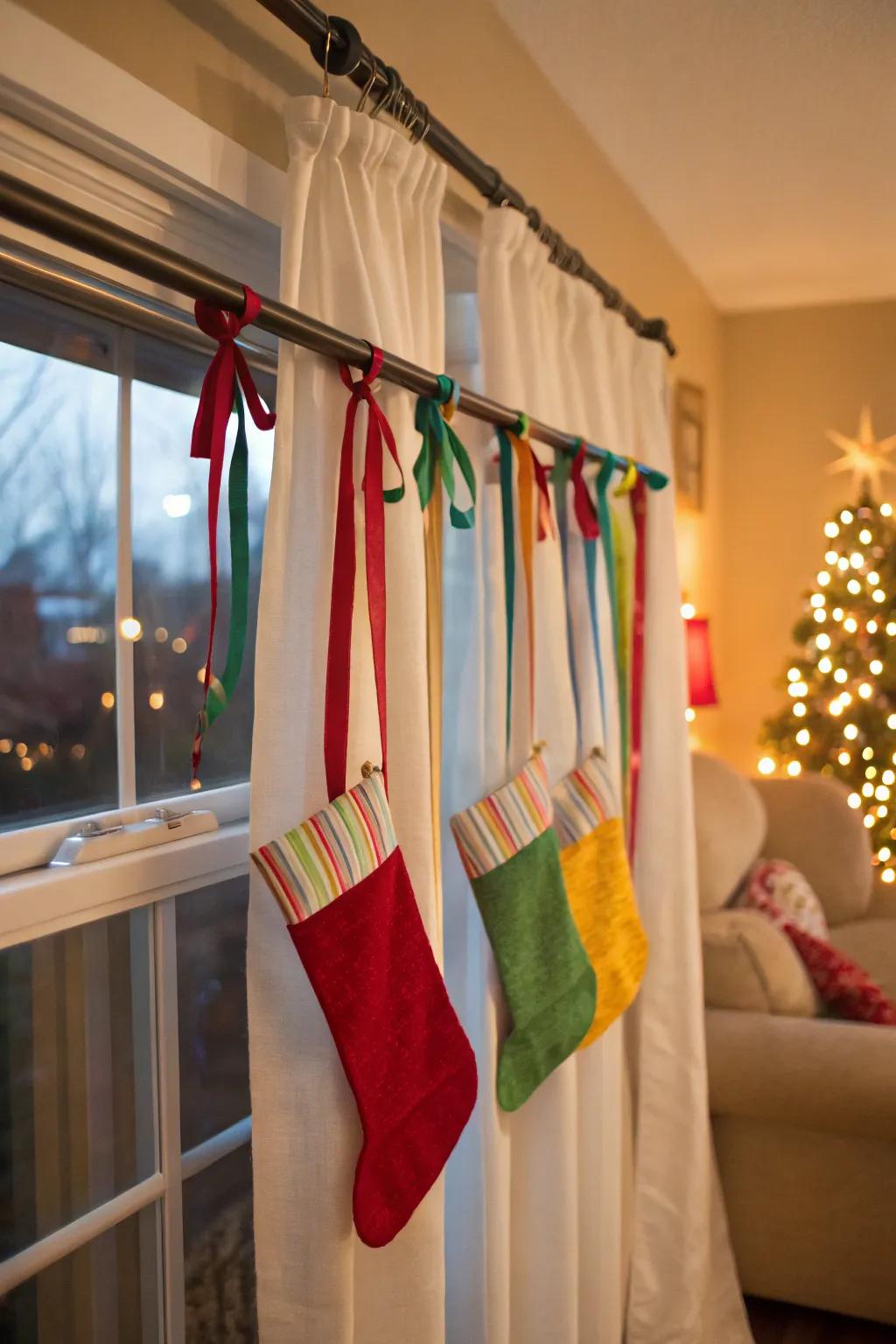 Traverse beams proffer a versatile hosiery exhibition resolution.