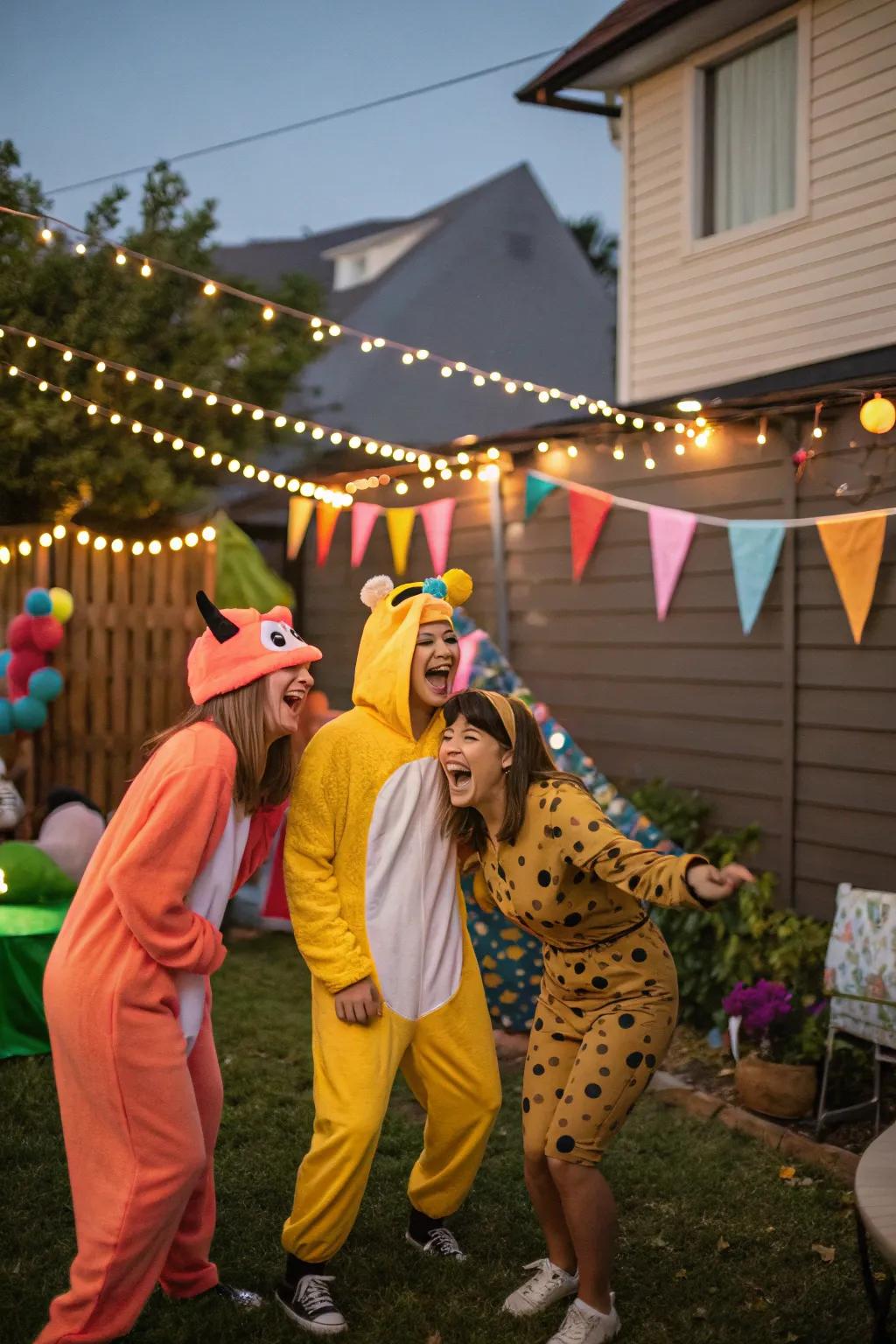 A fun themed outfit party for a summer vibe.