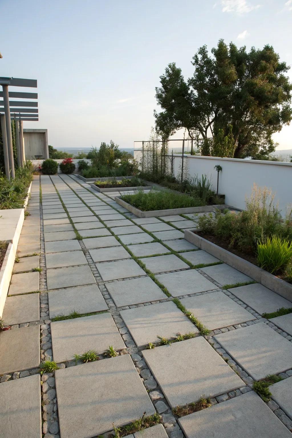 Cement pavers provide versatile and strong ground solutions.
