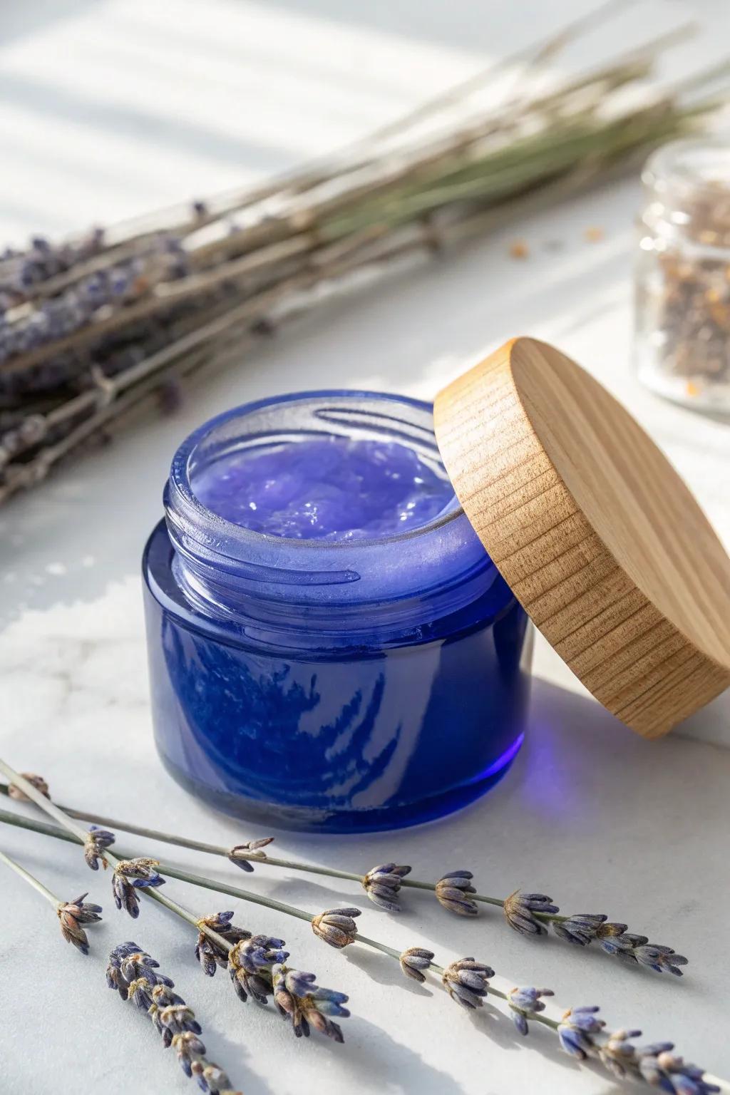 Delve into the harmony of touch and scent with this beautifully crafted aromatic goop.