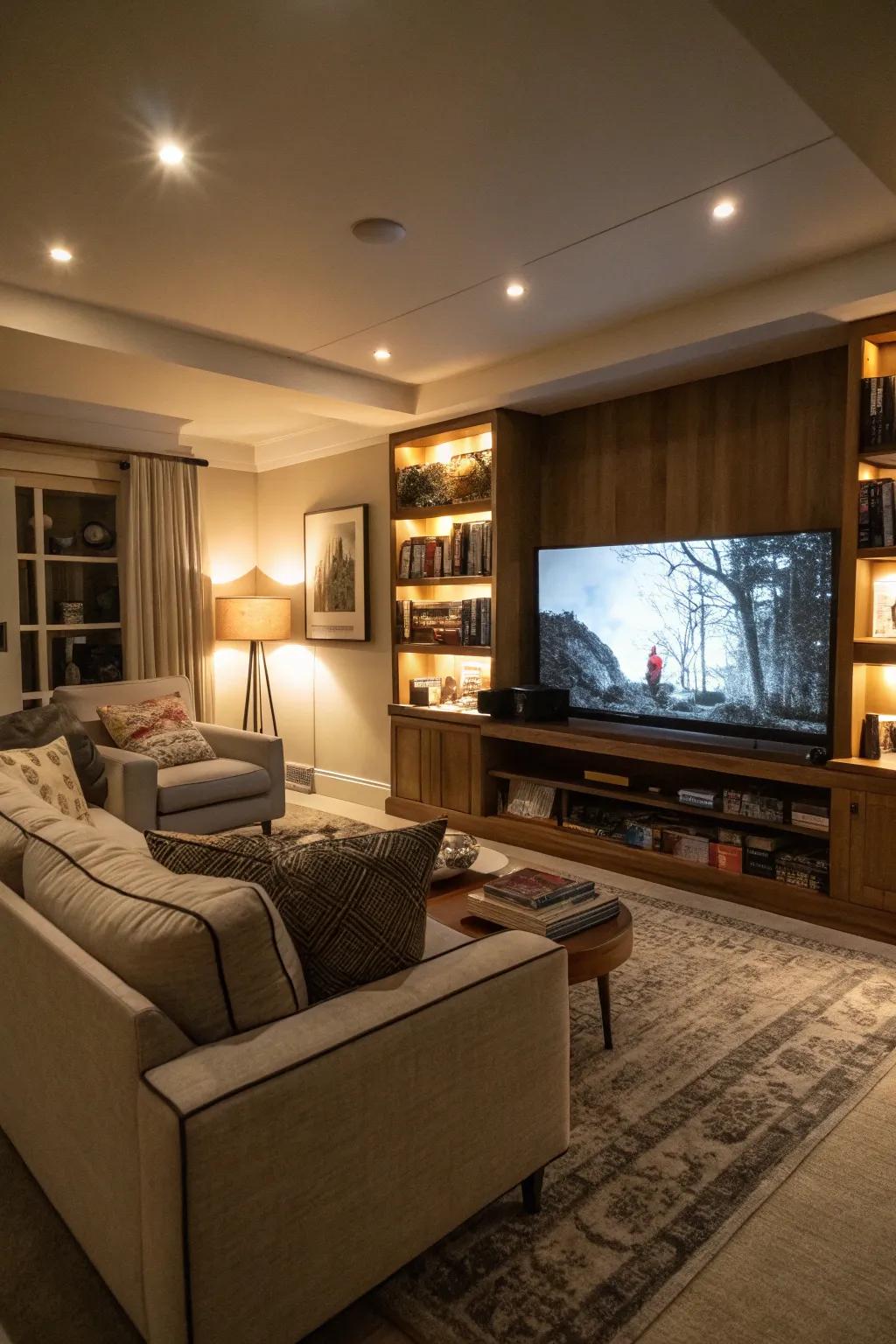 Illumination sets the ambiance and highlights your room's prime features.