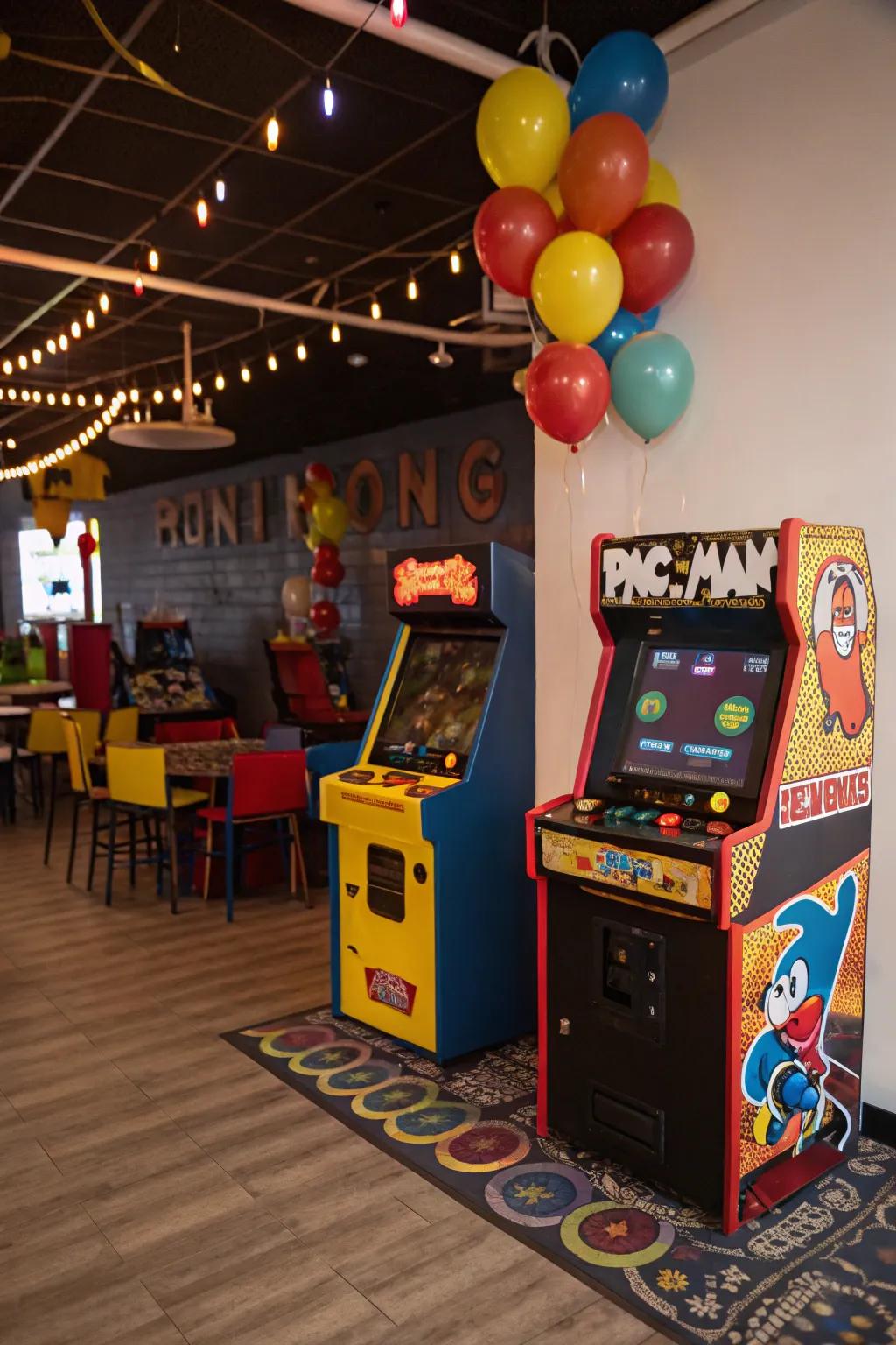 A retro game arena brings back beloved memories.