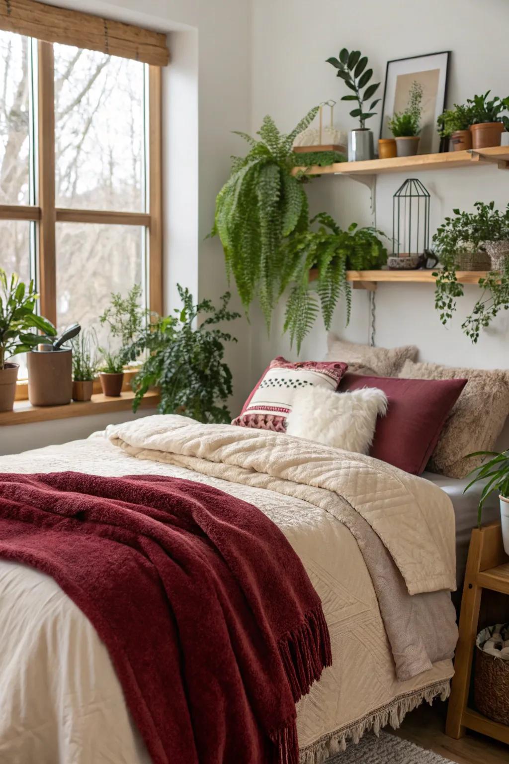 Inside foliage refresh and balance your cozy winter design.