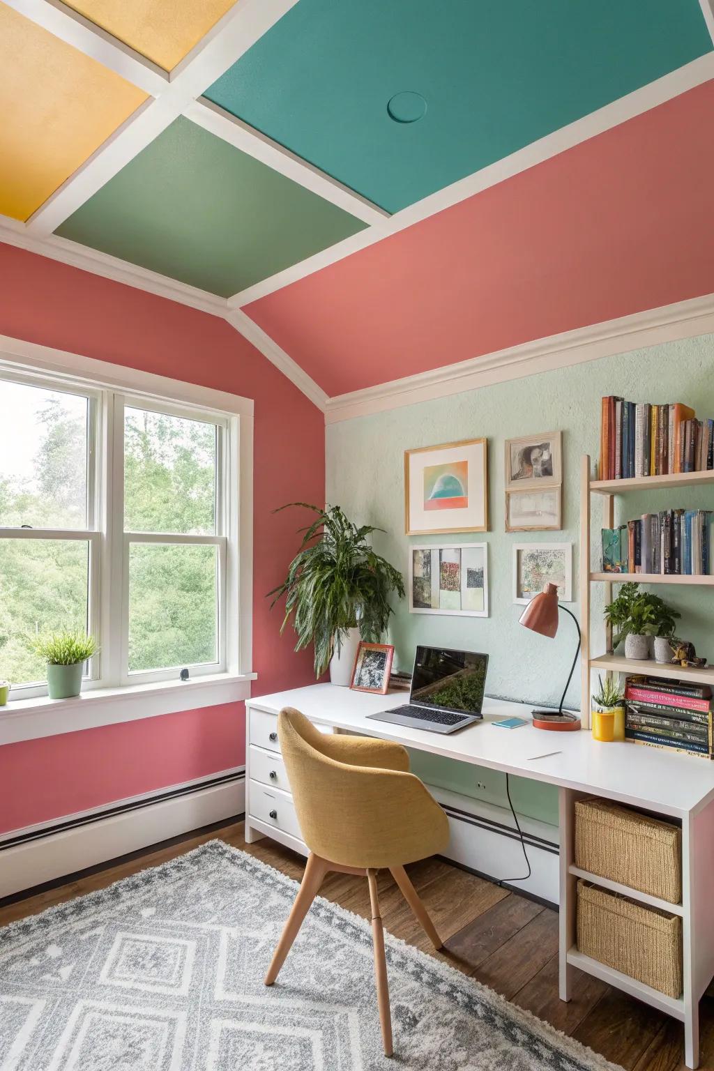 Immersive color for a bold and unified workspace.