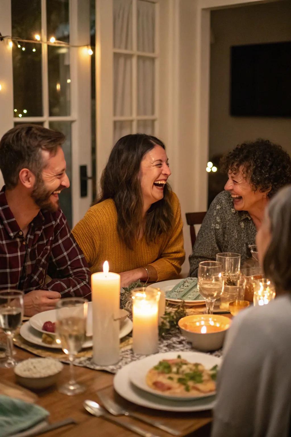 A 58th birthday comedy celebration is filled with laughter and treasured memories.