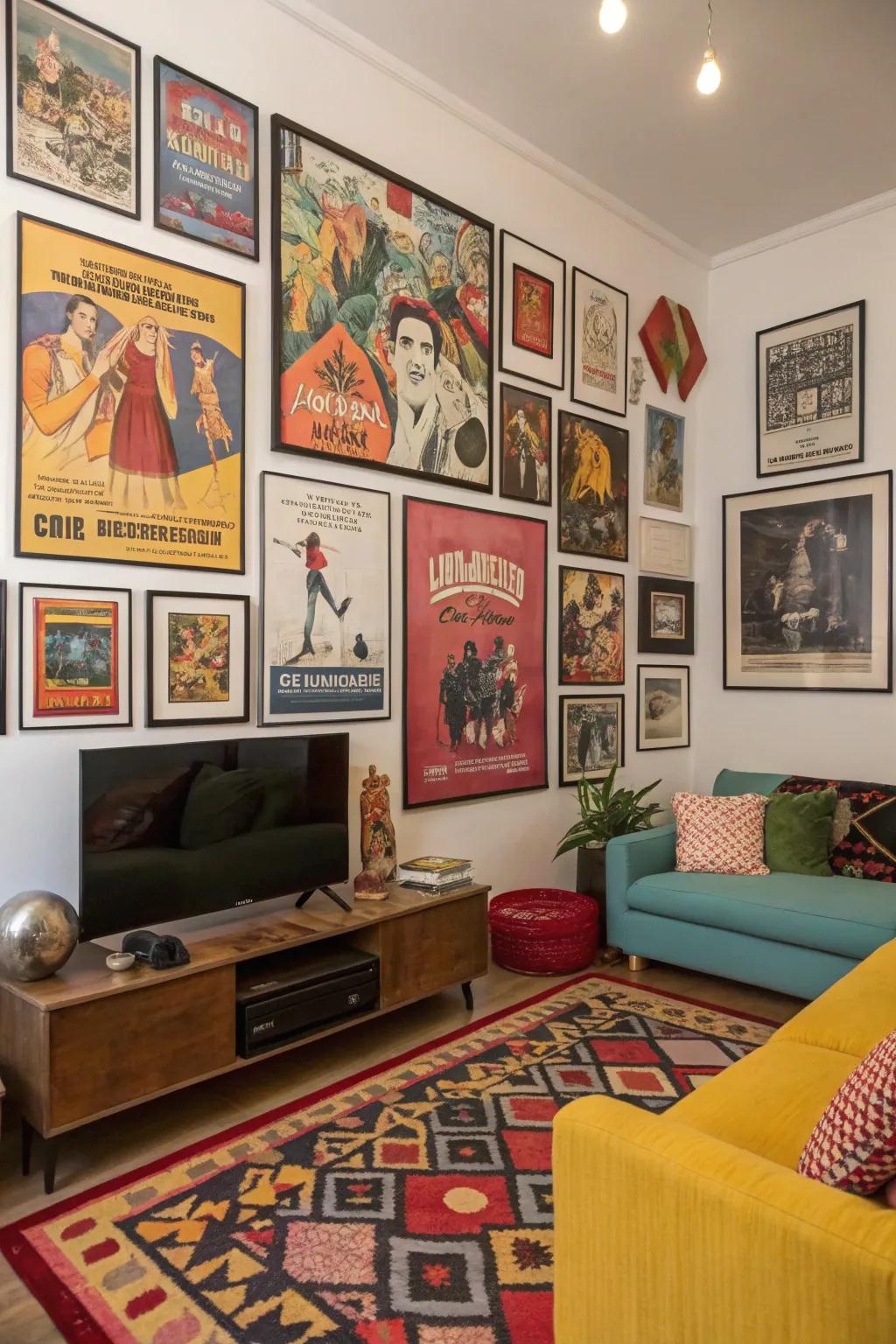 A mix-and-match collection showcases a blend of styles and personal interests.