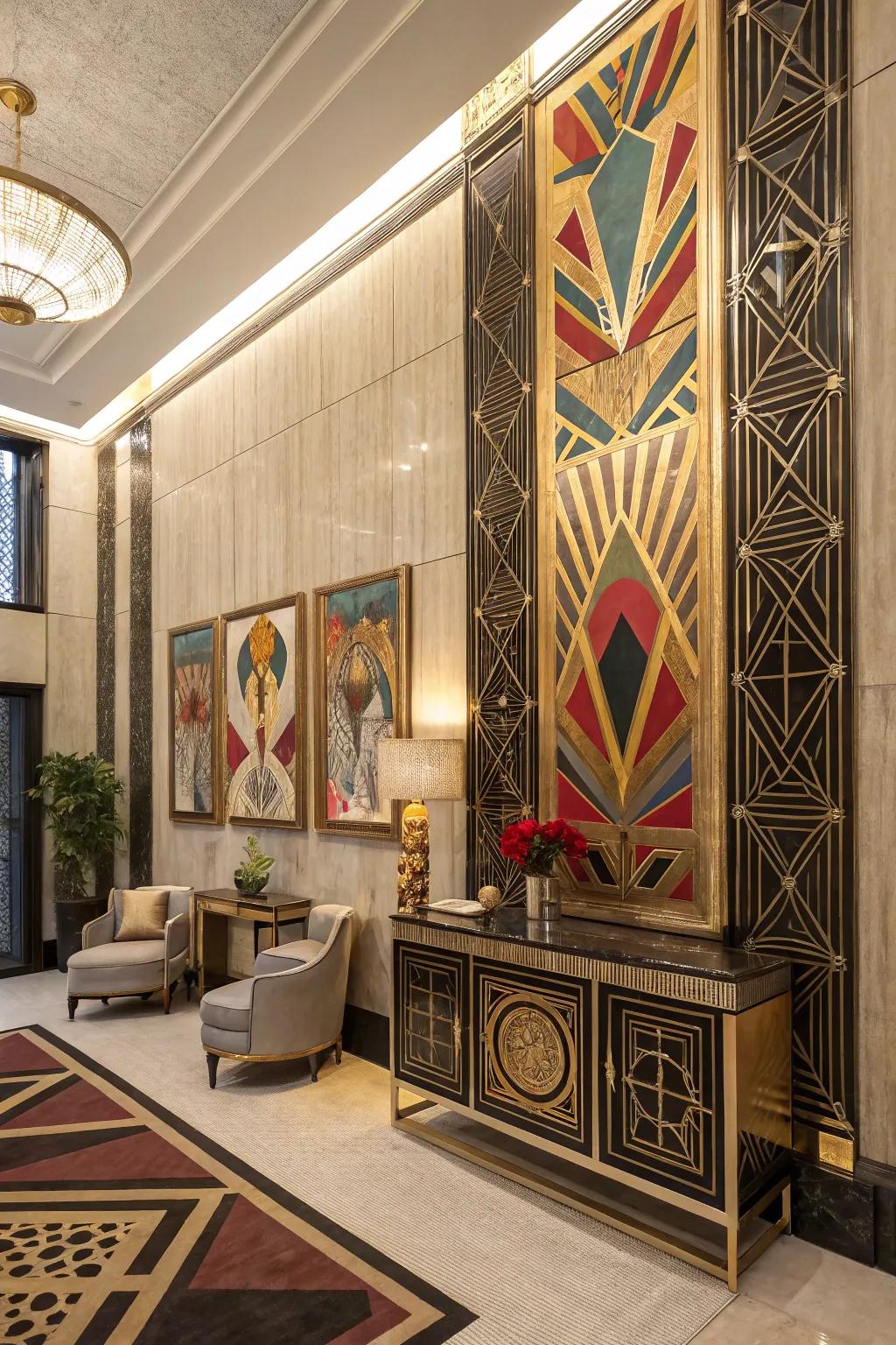 Conceptual art introducing a modern spin to vintage elements.