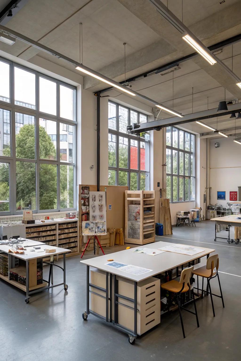 A studio that changes with your creativity.