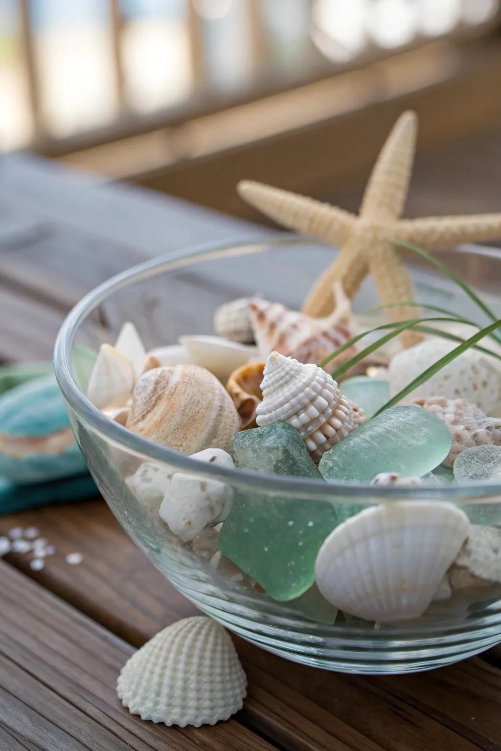 Seashells build marine atmosphere