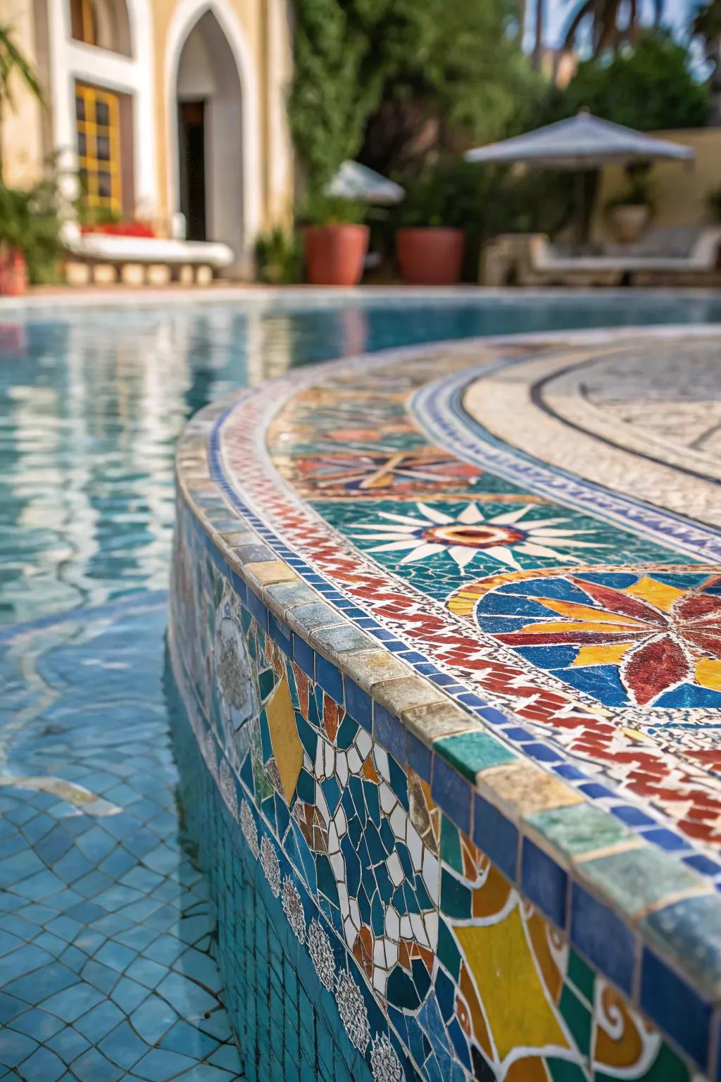 Infuse color and art with stunning mosaic tile designs.
