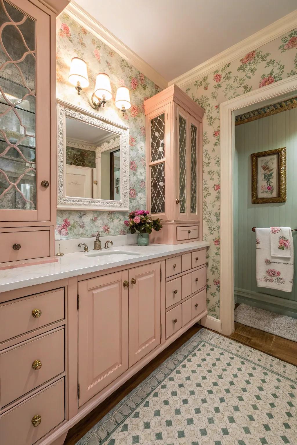 Vintage-inspired colors add charm and nostalgia.