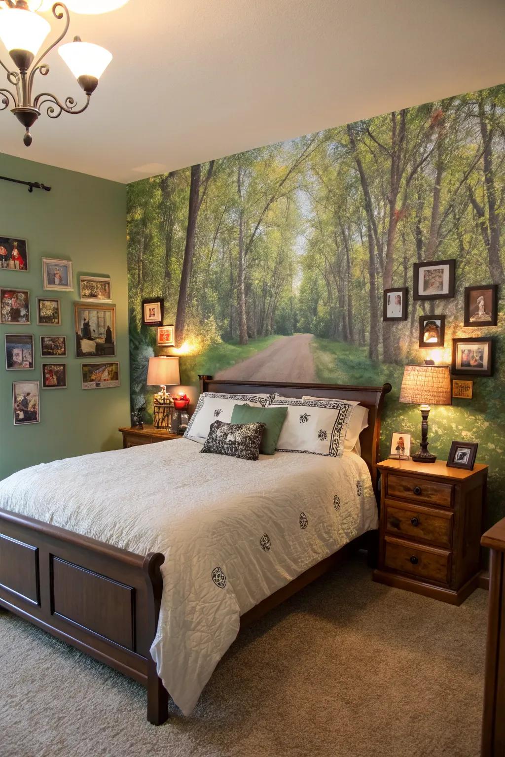 Personalized artwork provides a unique and personal touch.