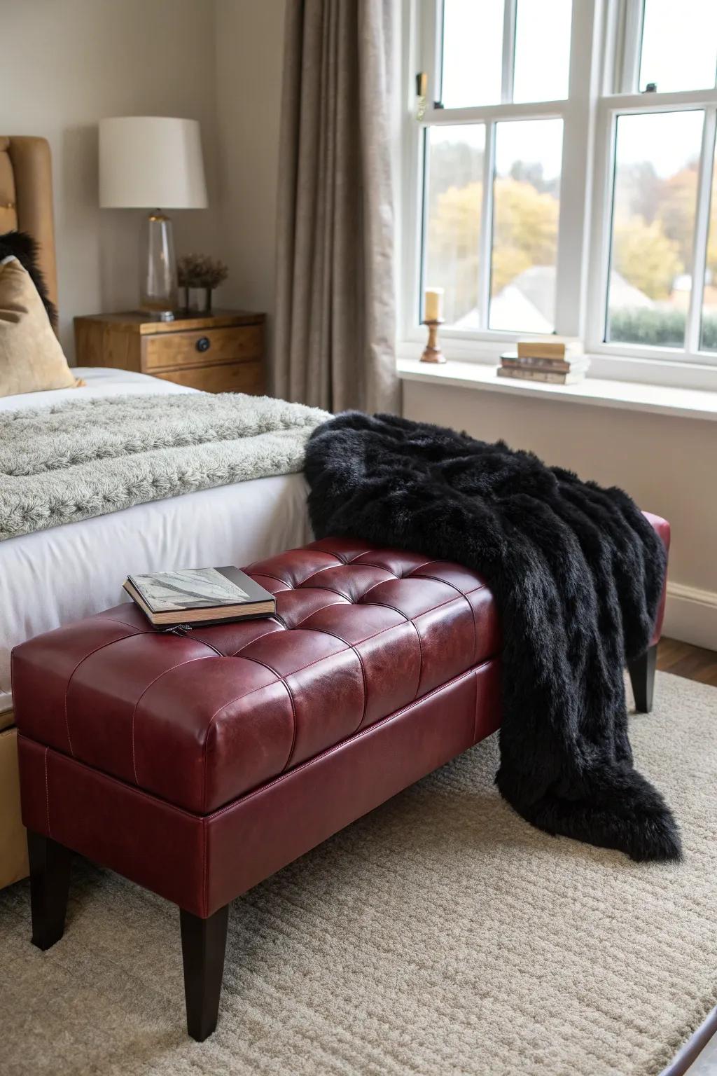 Unforeseen textiles introduce unique textiles and elevate sophistication.