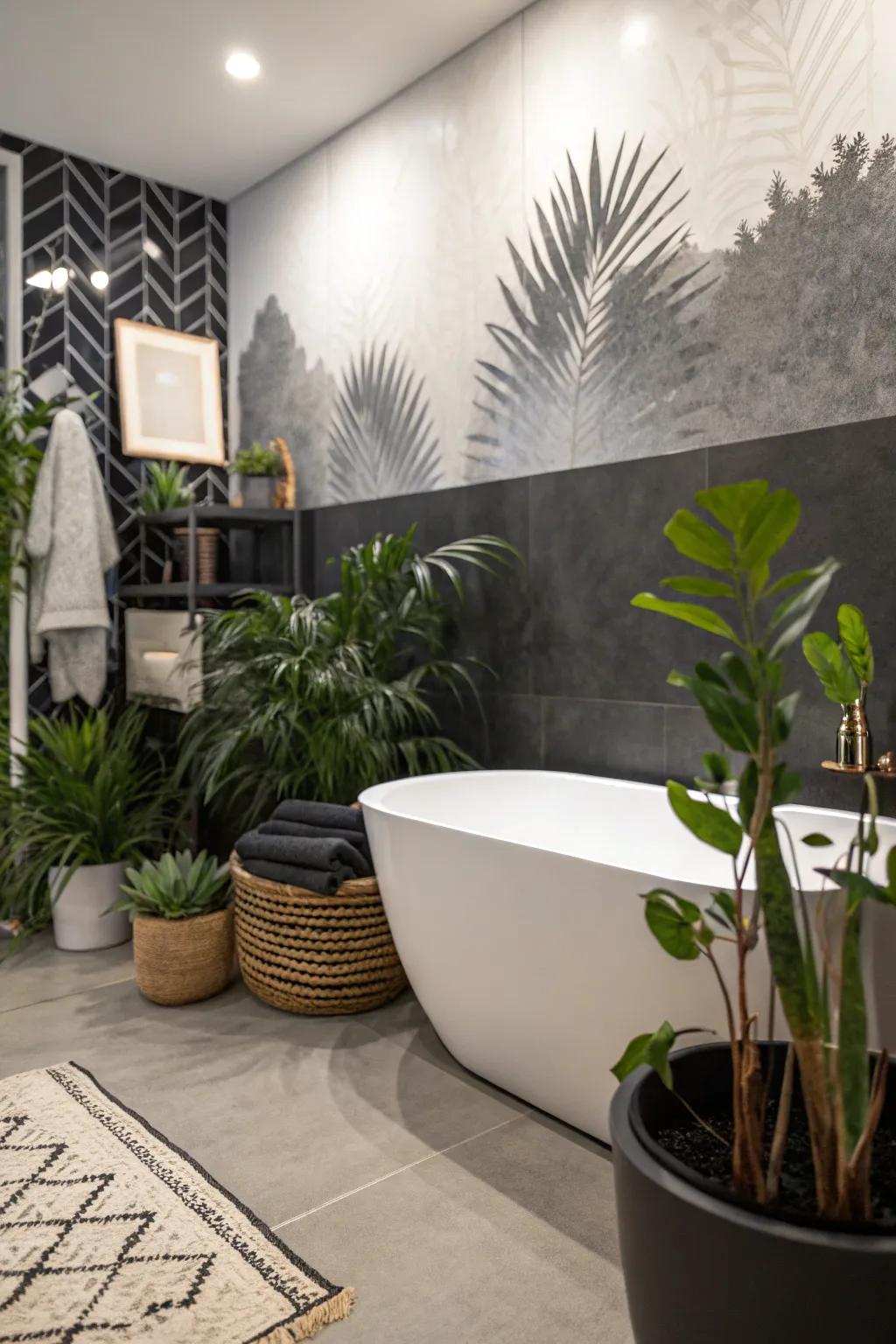 A gradation effect introduces tranquility and flow to your decor.