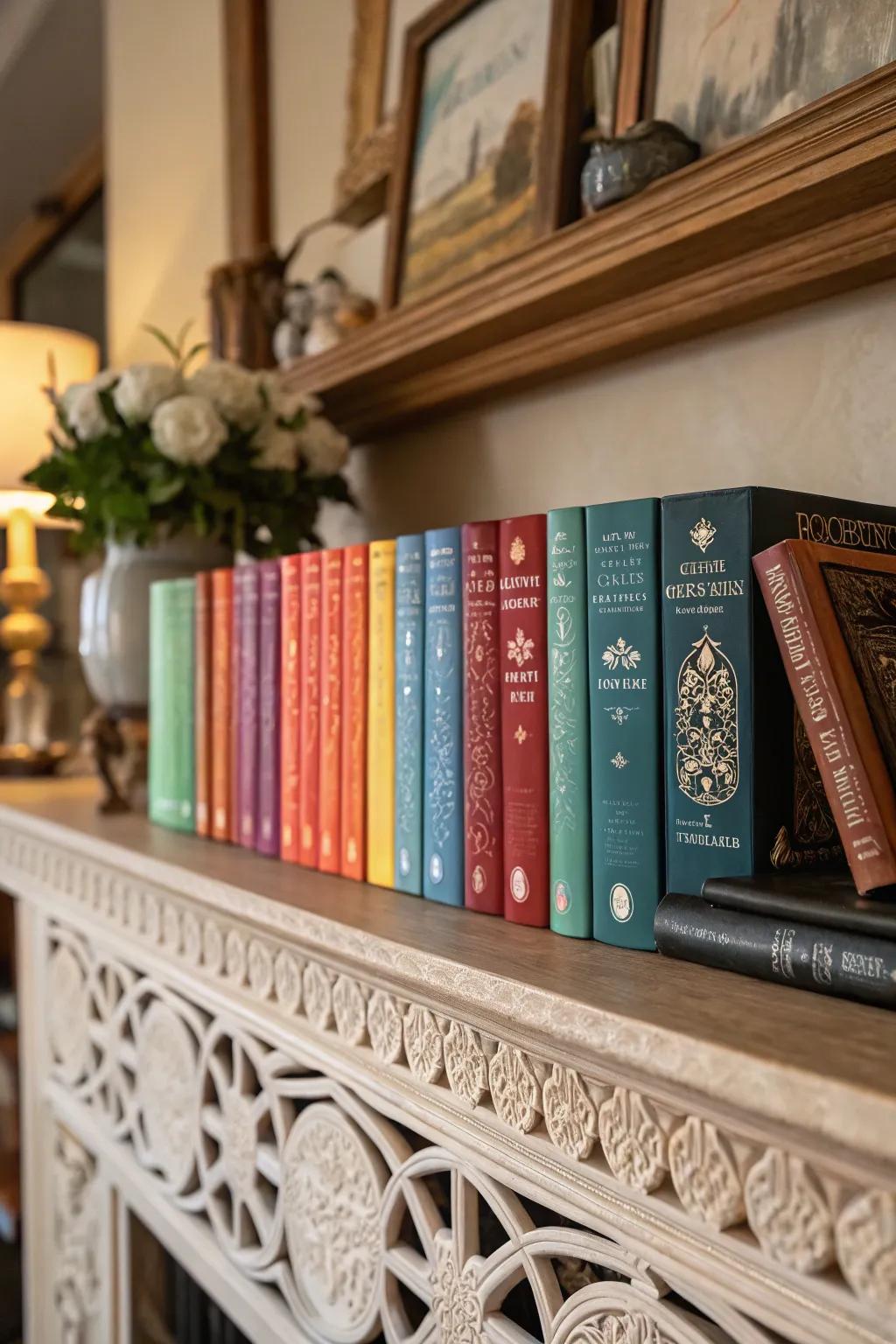 Themed selections generate a cohesive visual inside your library.