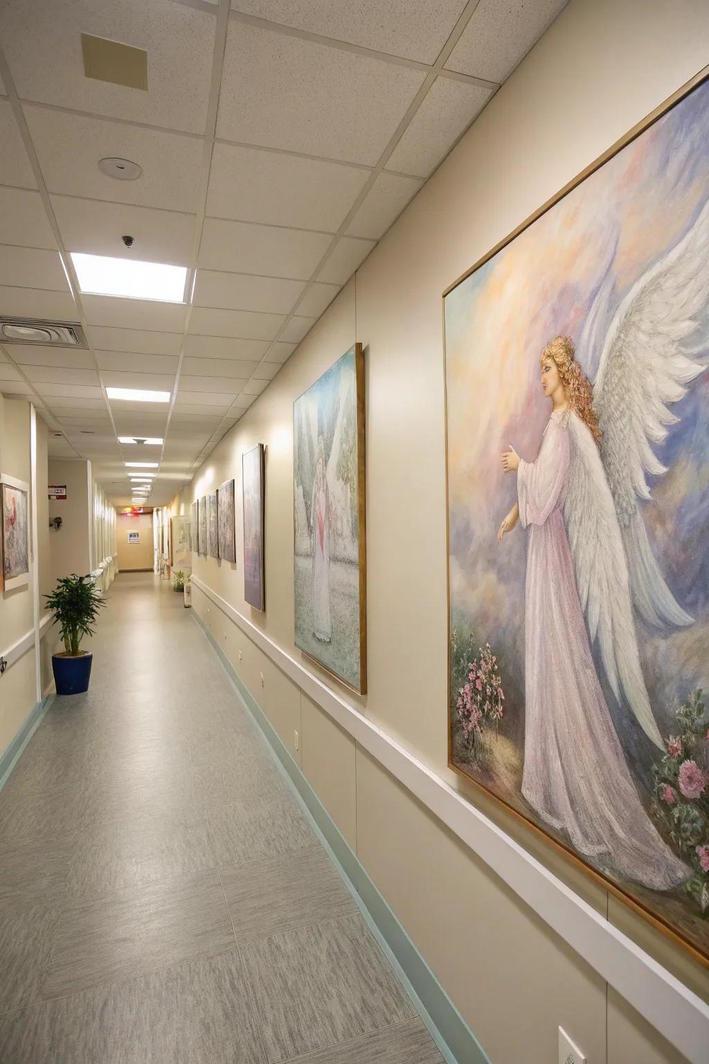 Holy being art adds an elegance to your house.