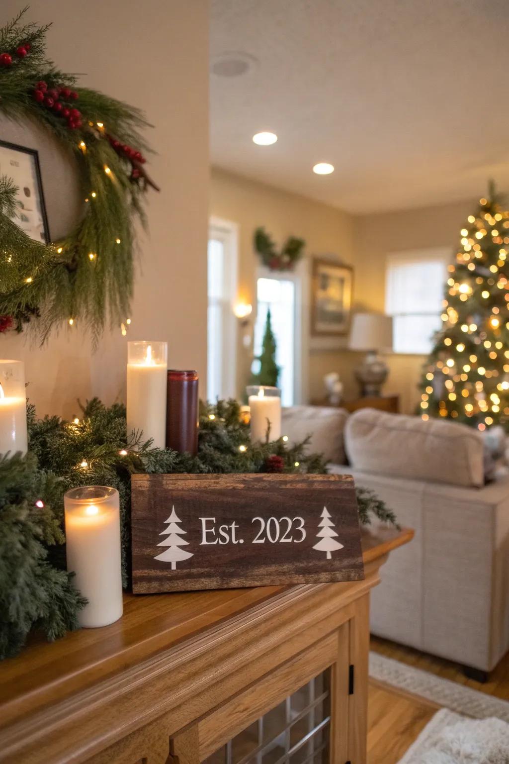 Produce cherished memories with a personalized family marker.