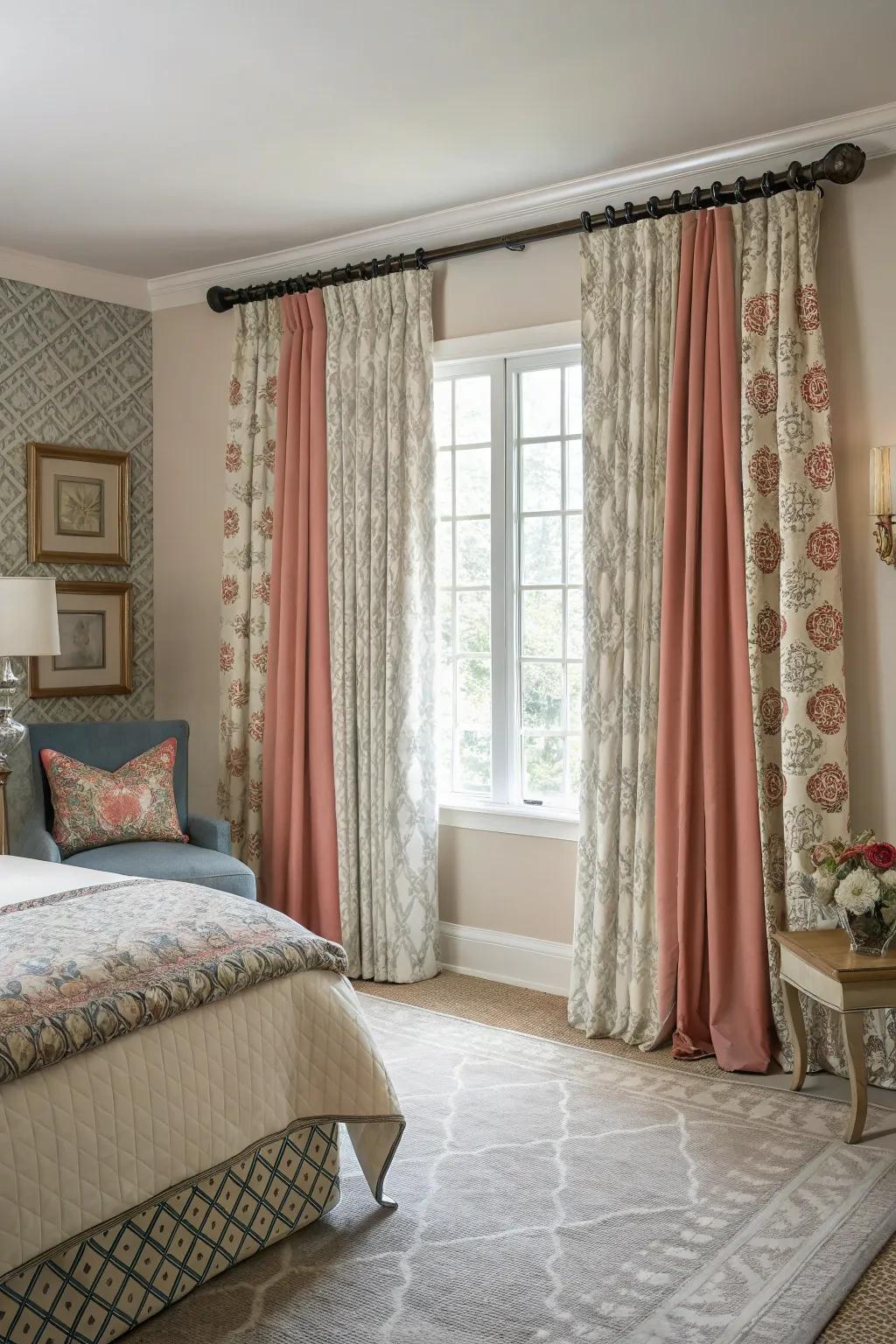 Designs and understated hues create a playful mix.