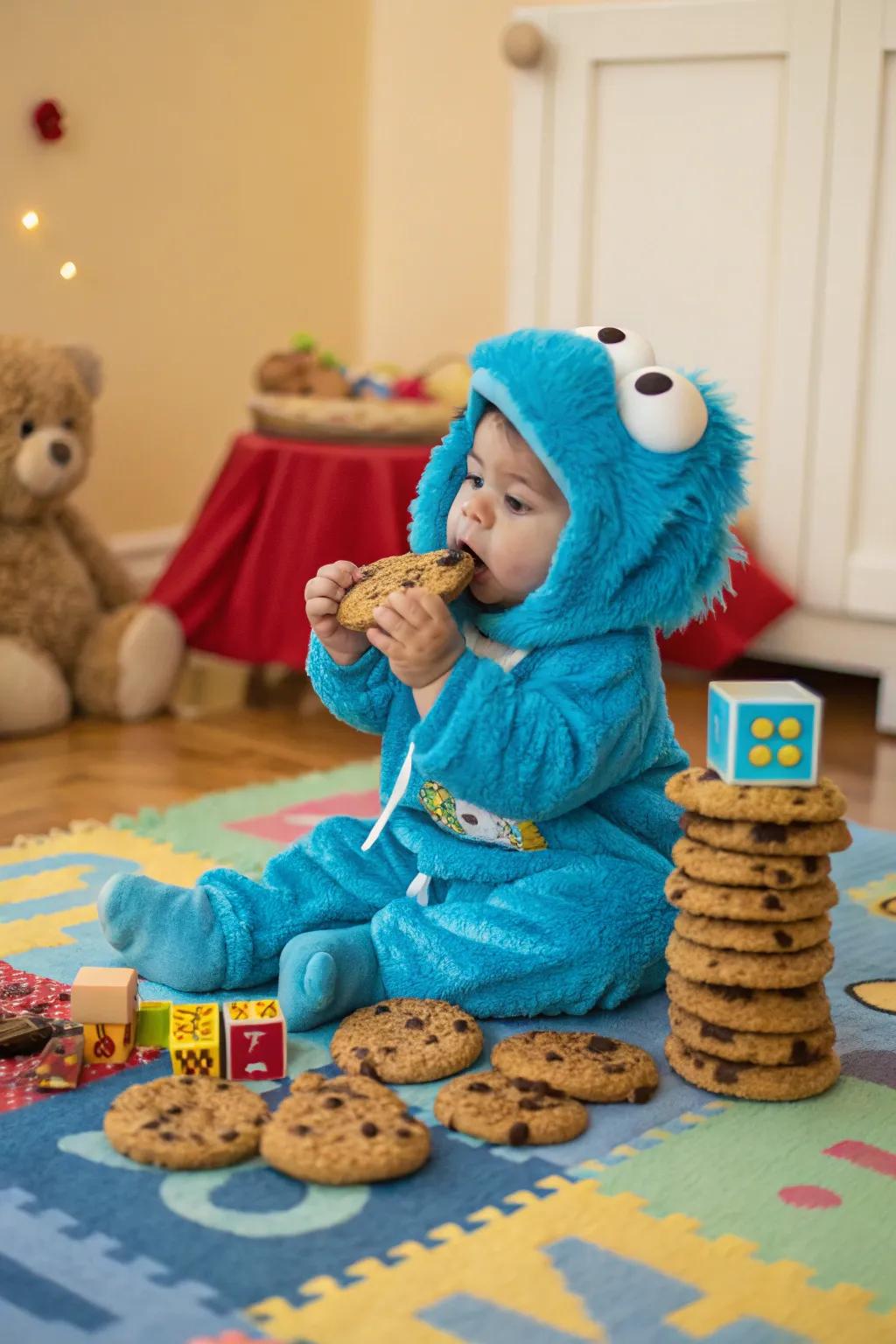 A saccharine Cookie Fiend getup for a classic Halloween.