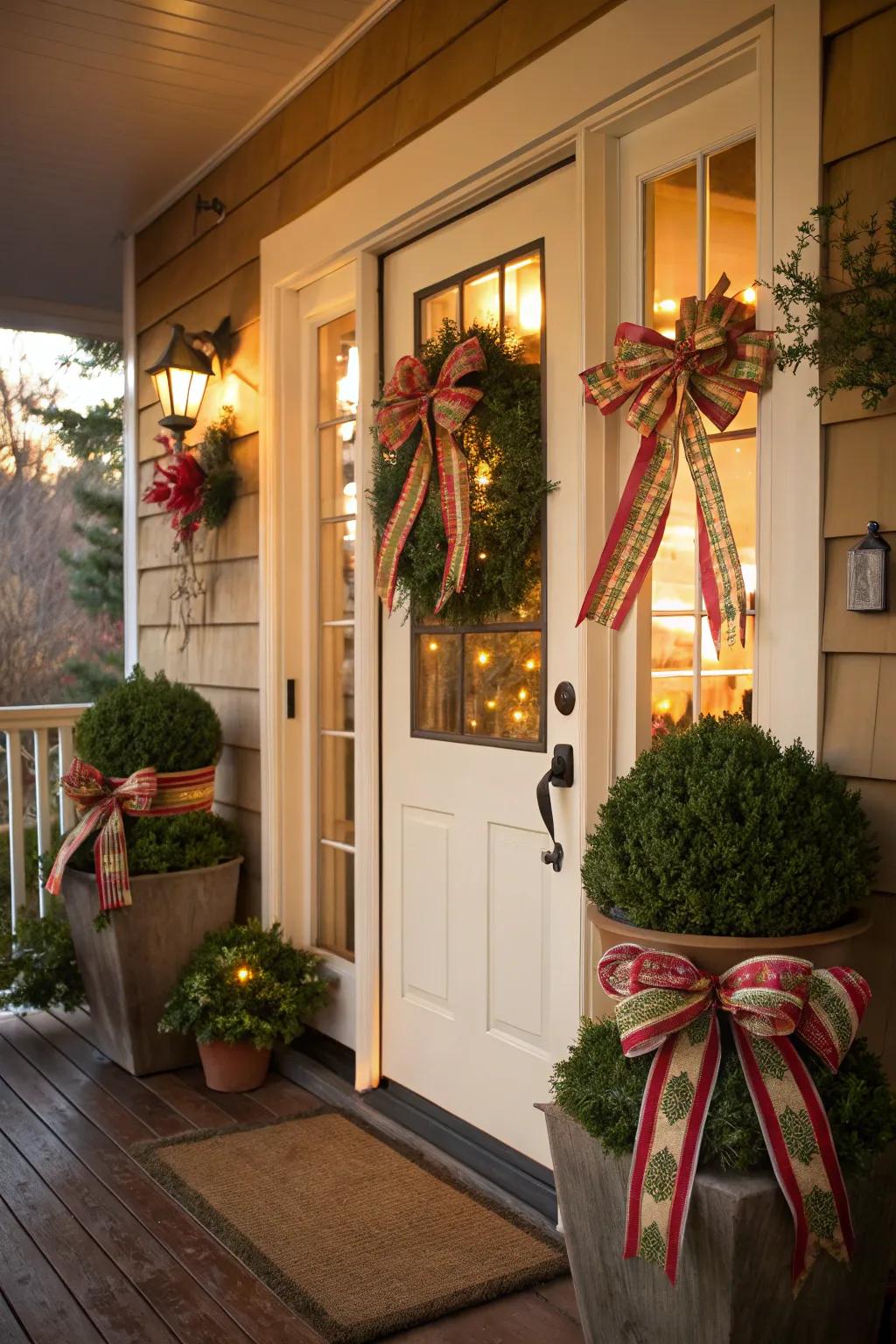 Celebratory streamers infuse a festive impact.