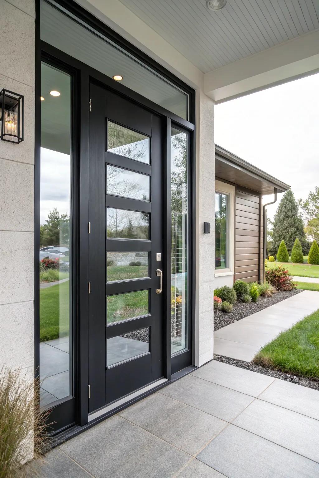 Changeable attributes allow for a flexible and evolving entrance.
